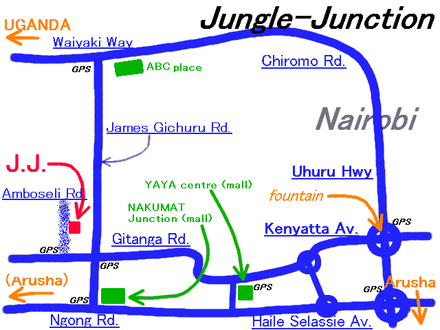 Jungle-Junction map